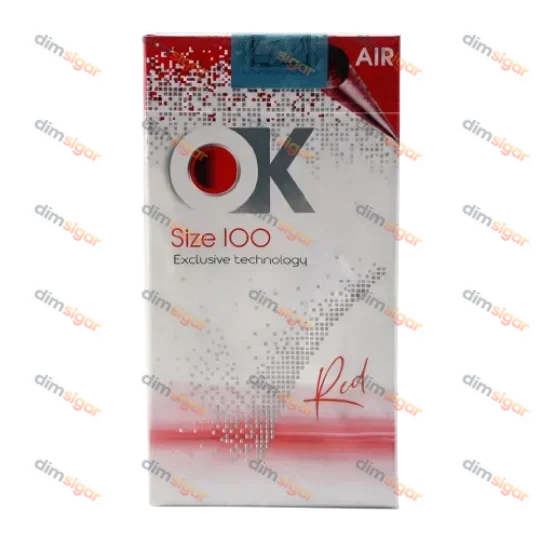 OK KS 100 Red — класичні сигарети у м’якій пачці