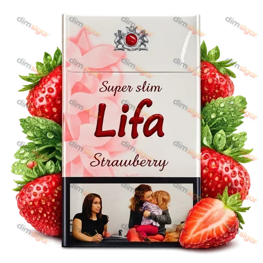 Lifa Super Slims Strawberry — полуничні супер слім
