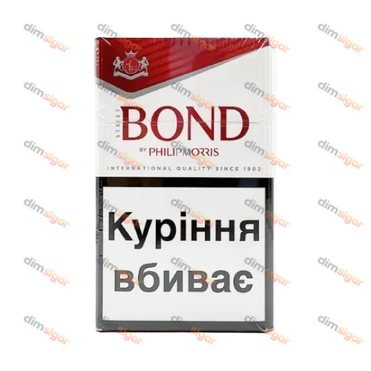 Сигарети Bond Red KS з українським акцизом
