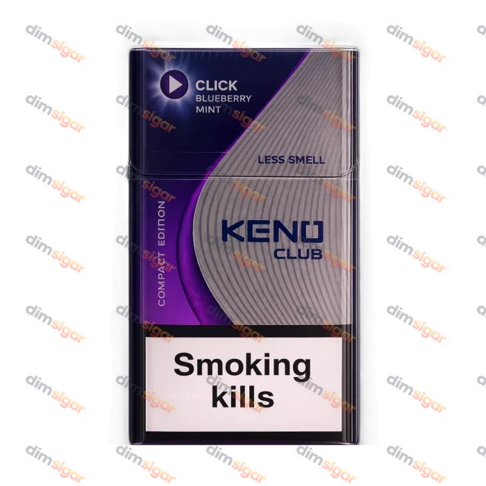 Сигарети Keno Club Compact Blueberry Mint Capsule (Чорниця М'ята) (20шт)